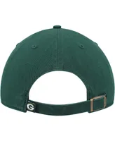 Men's '47 Brand Green Green Bay Packers Crosstown Clean Up Adjustable Hat