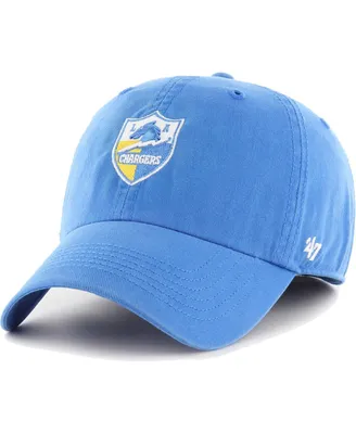 Men's '47 Brand Powder Blue Los Angeles Chargers Gridiron Classics Franchise Legacy Fitted Hat