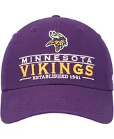 Men's '47 Brand Purple Minnesota Vikings Vernon Clean Up Adjustable Hat