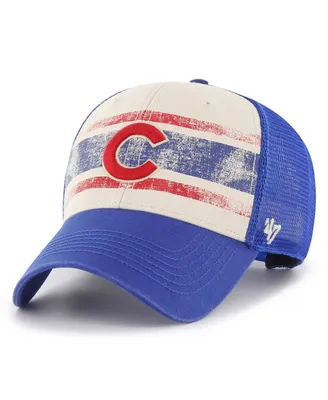 Men's '47 Brand Royal Chicago Cubs Breakout Mvp Trucker Adjustable Hat