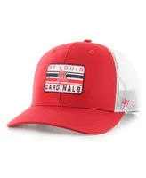 Men's '47 Brand Red St. Louis Cardinals Drifter Trucker Adjustable Hat