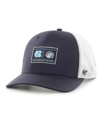 Men's '47 Brand Navy North Carolina Tar Heels Bonita Brrr Hitch Adjustable Hat
