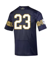 Big Boys Under Armour Navy Notre Dame Fighting Irish 2023 Aer Lingus College Football Classic Replica Jersey