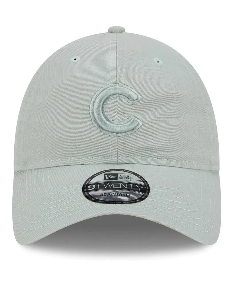 Men's New Era Green Chicago Cubs Color Pack 9TWENTY Adjustable Hat