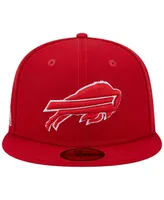 Men's New Era Scarlet Buffalo Bills 1998 Hawaii Pro Bowl Main Patch 59FIFTY Fitted Hat