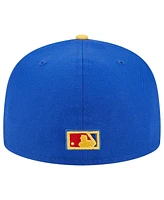 Men's New Era Royal, Yellow Chicago Cubs Empire 59FIFTY Fitted Hat