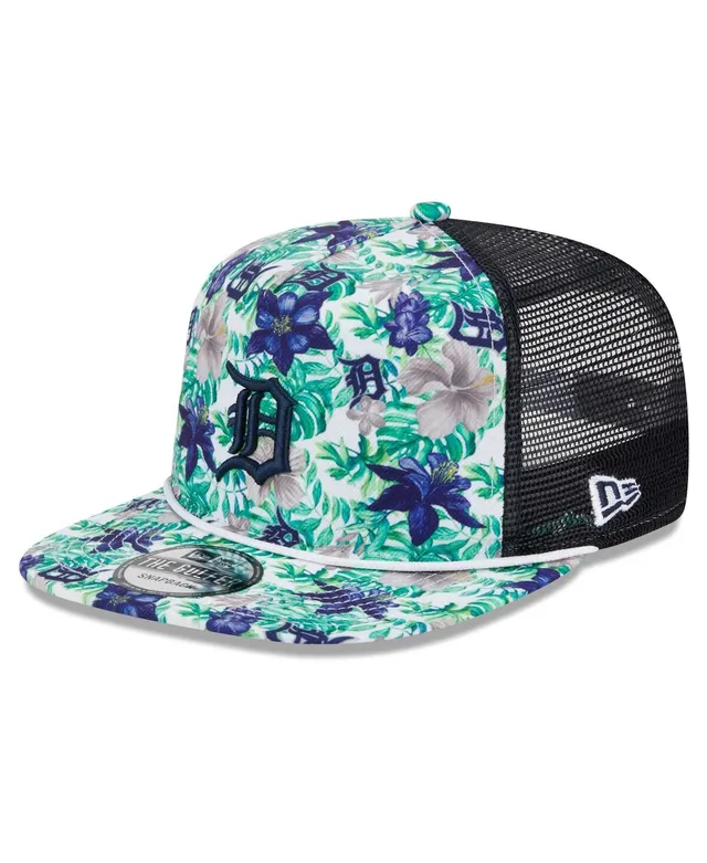 Lids Detroit Tigers New Era 2023 Spring Training Floral Straw Hat - Natural