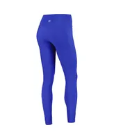 Women's Kadyluxe Royal Kentucky Wildcats 7/8 Mixed Media Pocket iLeggings