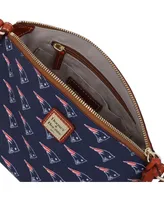 Women's Dooney & Bourke New England Patriots Signature Suki Crossbody with Medium Wristlet