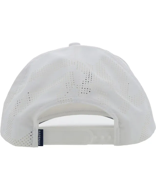 Men's Hooey White Dallas Cowboys All Mesh Trucker Adjustable Hat