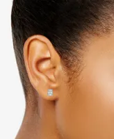 Diamond Cluster Stud Earrings (1/2 ct. t.w.) 14k Gold