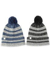 Sun + Stone Men's Striped Pom-Pom Hats, Created for Macy's