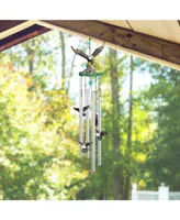 23" Long Eagle Round Top Wind Chime