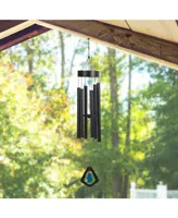41" Long Black Metal Wind Chime