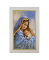 Jam Paper Christmas Cards Matching Envelopes Set - Modern Virgin Mary - 10 Per Pack