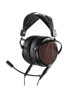 Audeze Lcd-gx Audiophile Over-Ear Gaming Headset (Red/Black) (Economy Carry Case) with Cable