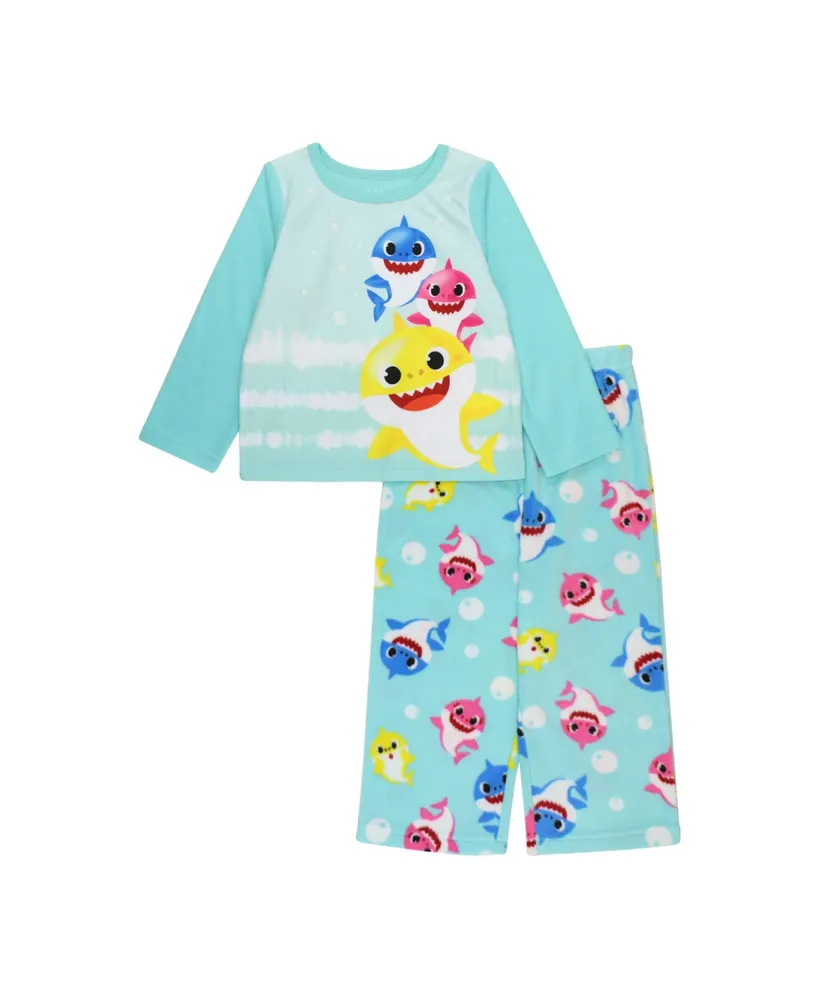 Baby Shark Toddler Girls Top and Pants, 2 Piece Set