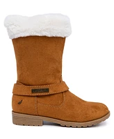 Nautica Little Girls Cosima Cold Weather Faux Fur Boots