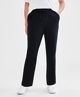 Style & Co Petite Cotton Fleece Drawstring Sweatpants, Created for Macy's