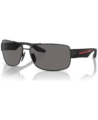 Prada Linea Rossa Men's Polarized Sunglasses, Ps 50ZS