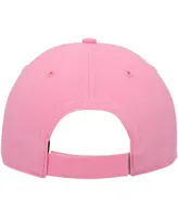 Big Girls '47 Brand Pink Carolina Panthers Rose Mvp Adjustable Hat