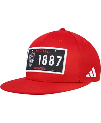 Men's adidas Red Nc State Wolfpack Established Snapback Hat