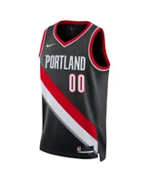 Men's and Women's Nike Scoot Henderson Black Portland Trail Blazers 2023 Nba Draft Swingman Jersey - Icon Edition