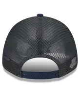 Preschool Boys and Girls New Era Graphite, Navy New England Patriots Reflect 9FORTY Adjustable Hat