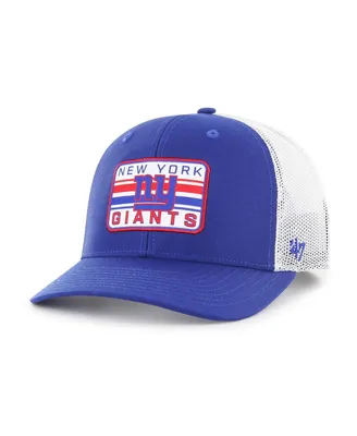 Men's '47 Brand Royal, White New York Giants Drifter Adjustable Trucker Hat
