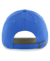 Men's '47 Brand Royal Los Angeles Rams Fletcher Mvp Adjustable Hat