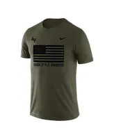 Men's Nike Olive Air Force Falcons Rivalry Flag Legend Performance T-shirt