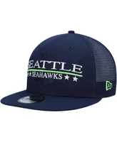 Men's New Era College Navy Seattle Seahawks Totem 9FIFTY Snapback Hat