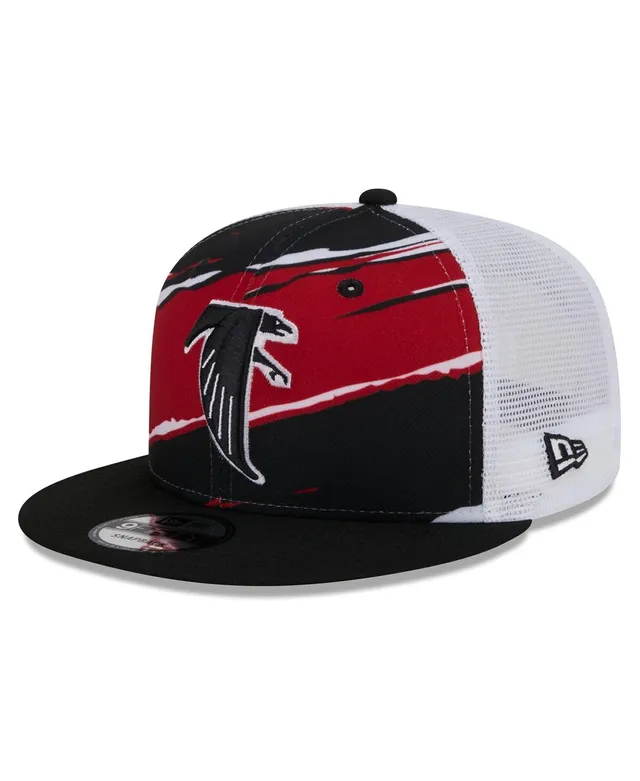 Men's New Era Black Atlanta Falcons Tear Trucker 9FIFTY Snapback Hat