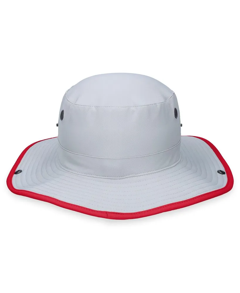 Men's Top of the World Gray Arkansas Razorbacks Steady Bucket Hat