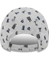 Little Boys and Girls New Era Gray Dallas Cowboys Critter 9FORTY Flex Hat