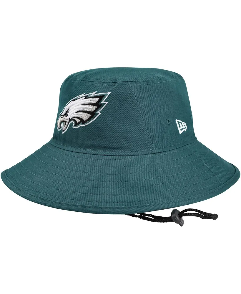 Philadelphia Eagles New Era 2023 NFL Training Camp Throwback Panama Bucket  Hat - White