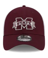 Men's New Era Maroon Mississippi State Bulldogs Evergreen Neo 39THIRTY Flex Hat