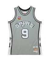 Men's and Women's Mitchell & Ness Tony Parker Gray San Antonio Spurs Hall of Fame Class 2023 Throwback Swingman Jersey