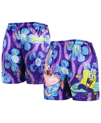 Men's Chalk Line Purple SpongeBob SquarePants Shorts