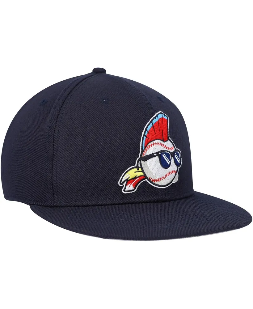 Men's Baseballism Navy Major League Snapback Hat