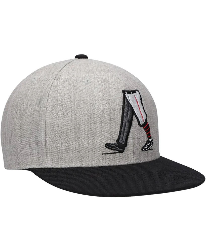 Men's Baseballism Heather Gray Field of Dreams Moonlight Snapback Hat