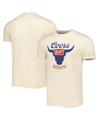 Men's and Women's American Needle Cream Coors Brass Tacks T-shirt