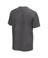 Men's Charcoal Odb Skyline Washed Graphic T-shirt
