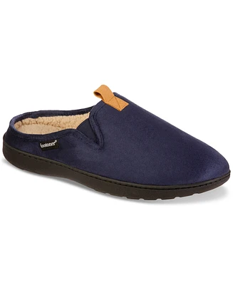 Isotoner Men's Microsuede Hoodback Slipper