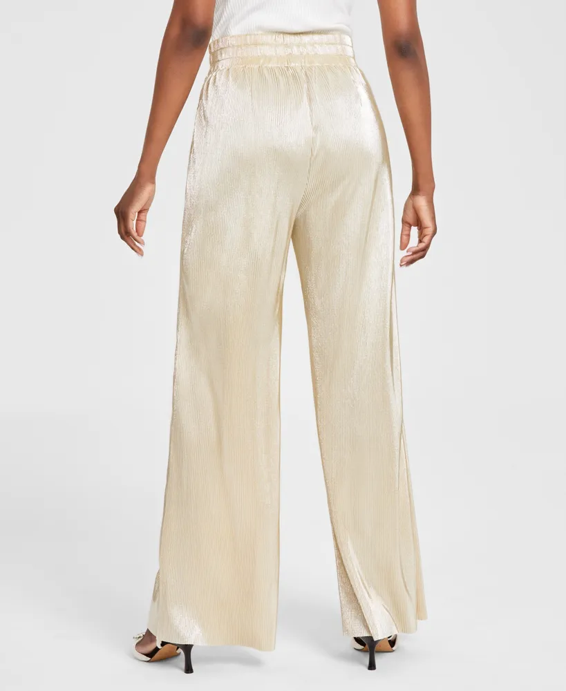 I.n.c. International Concepts Women's High-Rise Pull-On Pants, Created for Macy's