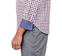 Michelsons of London Men's Twill Check Shirt