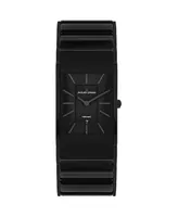 Jacques Lemans Men's Dublin Watch with High-Tech Ceramic Strap, Solid Stainless Steel Ip-Black, 1-1939