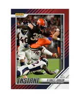 D'Ernest Johnson Cleveland Browns Parallel Panini America Instant Nfl Week 7 Dominates the Ground Game Single Trading Card - Limited Edition of 99