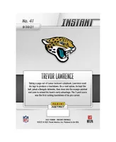 Trevor Lawrence Jacksonville Jaguars Parallel Panini America Instant 1st Rushing Touchdown Single Rookie Trading Card - Limited Edition of 99