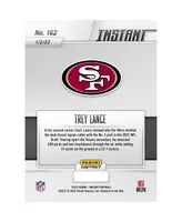 Trey Lance San Francisco 49ers Parallel Panini America Instant Nfl Week 17 Lance Throws Two Touchdowns in Home Win Single Rookie Trading Card
